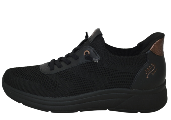 Obuv dámská sportovní JANA 8-23777-46 099 BLACK/COPPER
